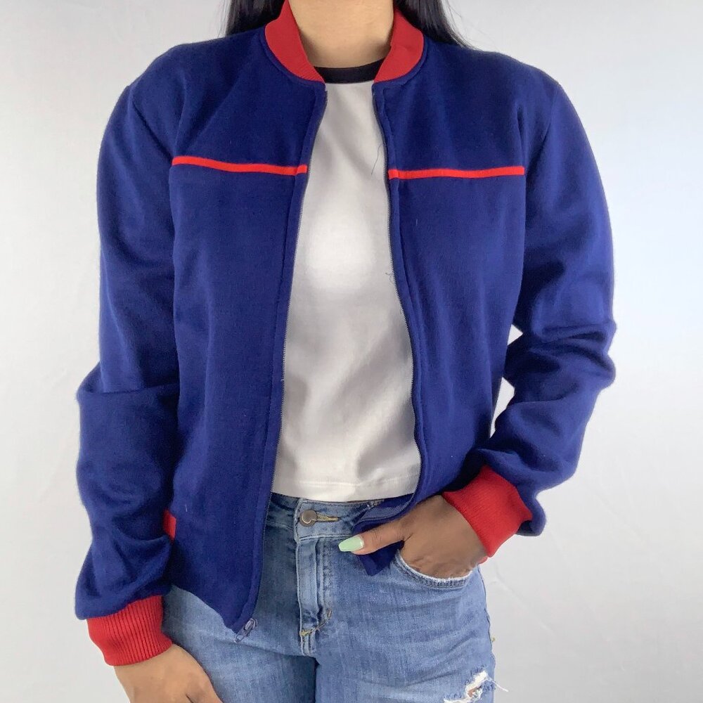 Vintage Blue Track Jacket